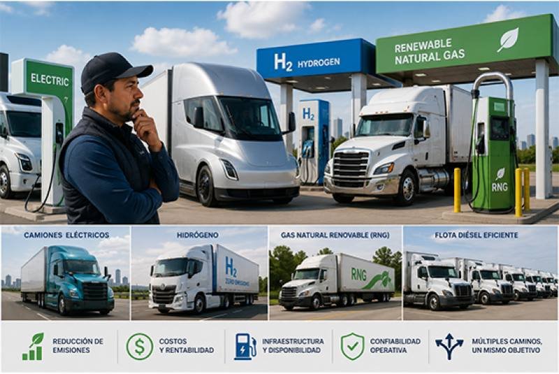 ¿El Futuro del Transporte esta cambiando? Las Flotas Reevalúan la Transición Energética