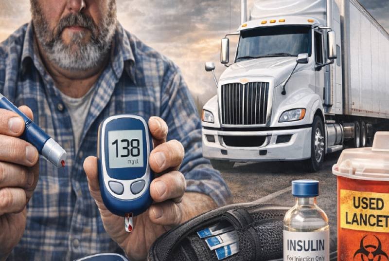 Diabetes + CDL: Can You Legally Drive a Commercial Truck?