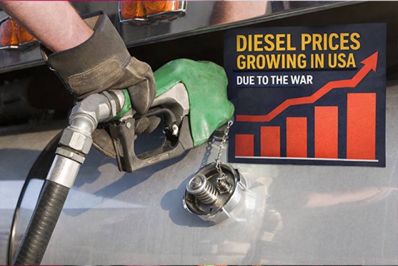 Diesel Through the roof! Truckers are feeling the pain of the war crisis again