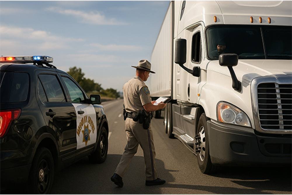 Fines for Truckers on the Rise for Not Speaking English