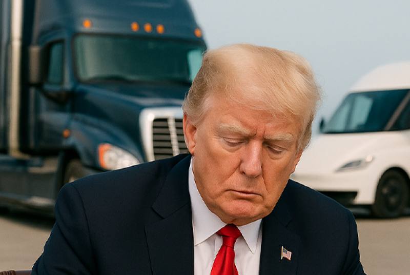 ¡Trump Elimina las Reglas de Camiones Limpios en California!
