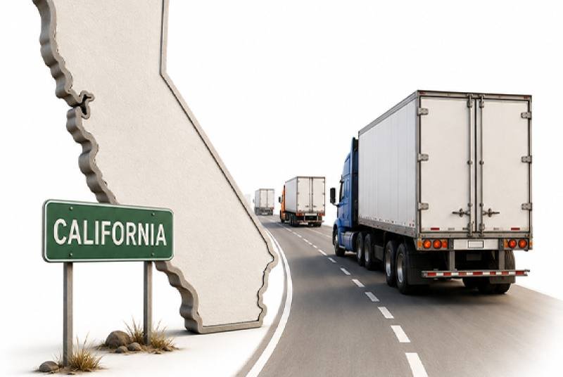 More Trucks and Drivers Are Leaving California Because of High Operating Costs
