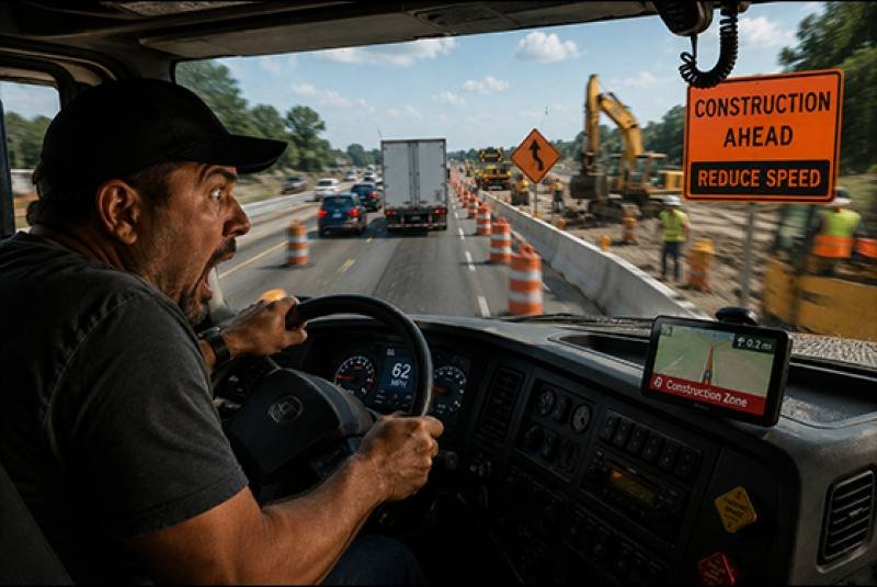 Construction Zones: The Danger of Braking Too Late