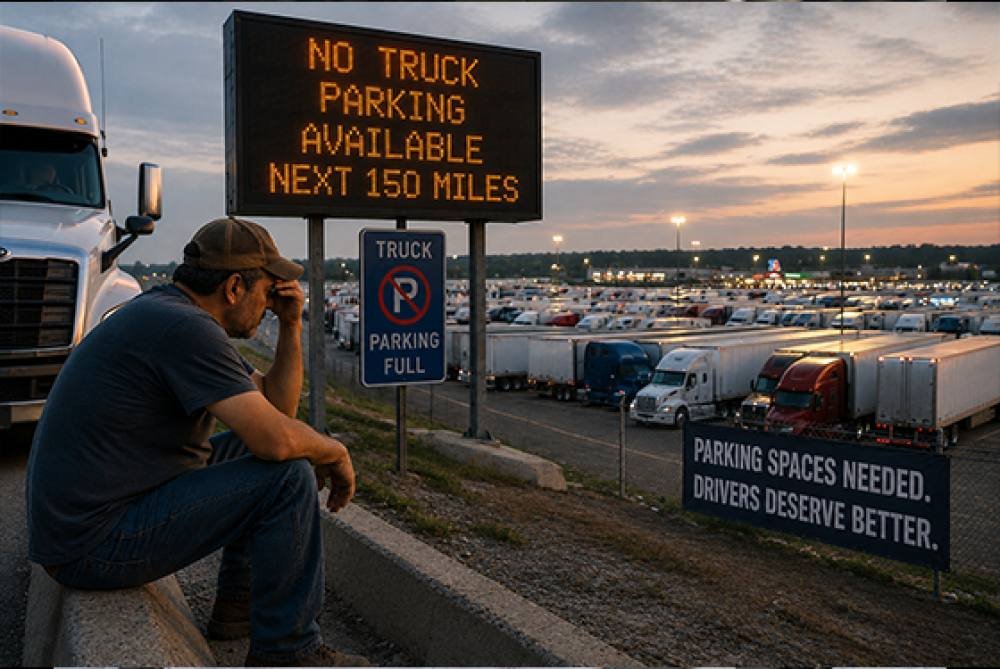 Sin lugar para parar: la crisis de estacionamiento que golpea al camionero