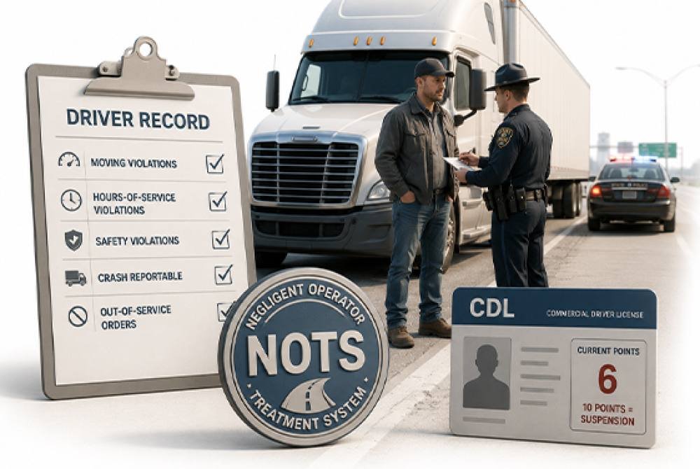El sistema NOTS: el peligro oculto para conductores con CDL