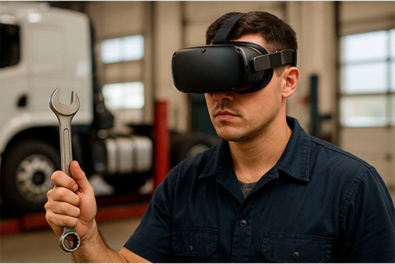 Realidad Virtual! Así se Entrenan los Nuevos Mecánicos Diesel