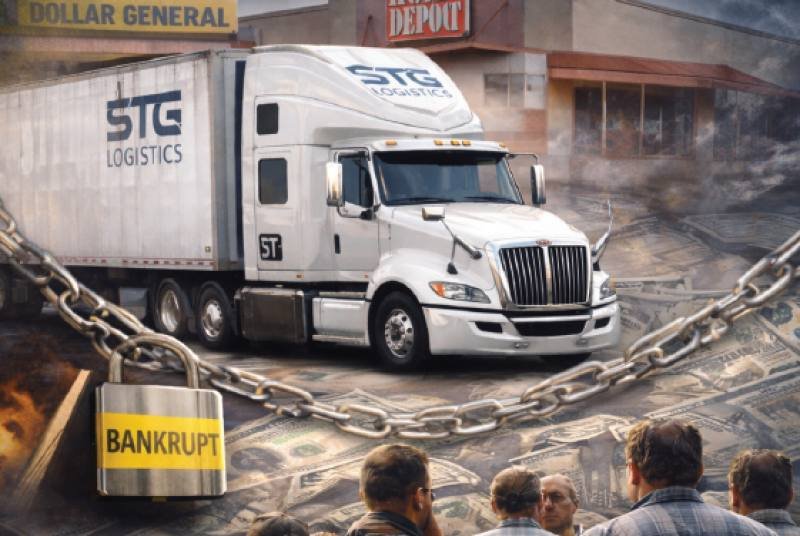 Alarm in the Trucking Industry: Major Logistics Company Files for Bankruptcy