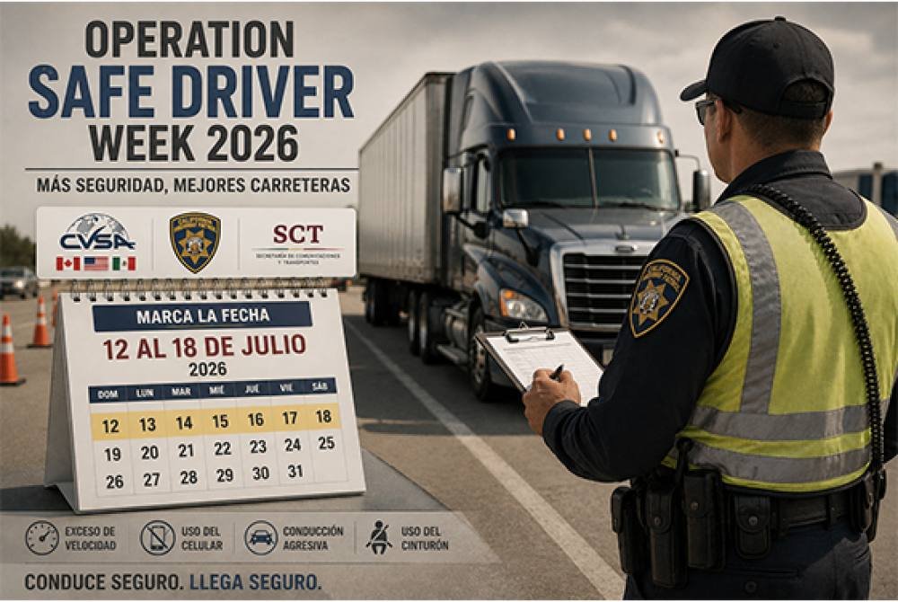 Operation Safe Driver Week 2026 ya tiene fecha